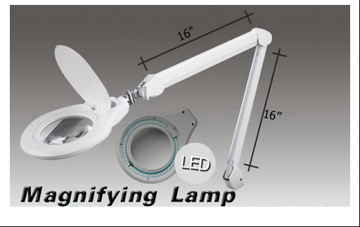 MANGIFYING LAMP 8066D-BEC